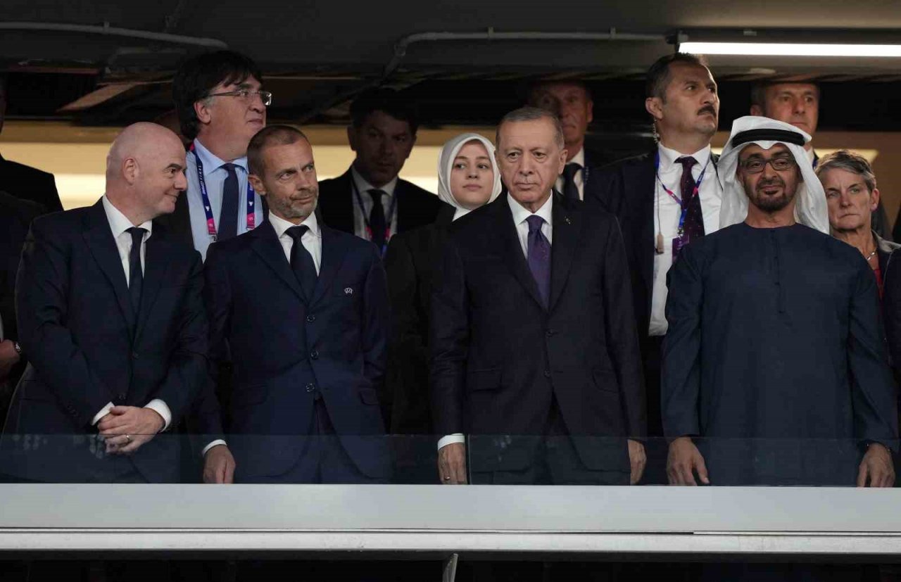 Cumhurbaşkanı Recep Tayyip Erdoğan, Şampiyonlar Ligi Finali’ni takip etti