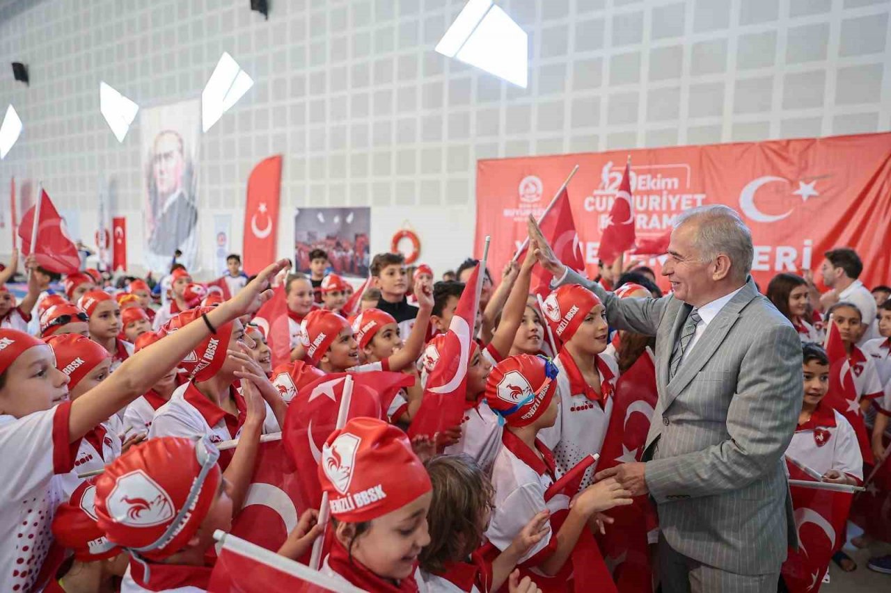 Denizli’de 23 ayrı branşta 25 bin kursiyere spor imkanı