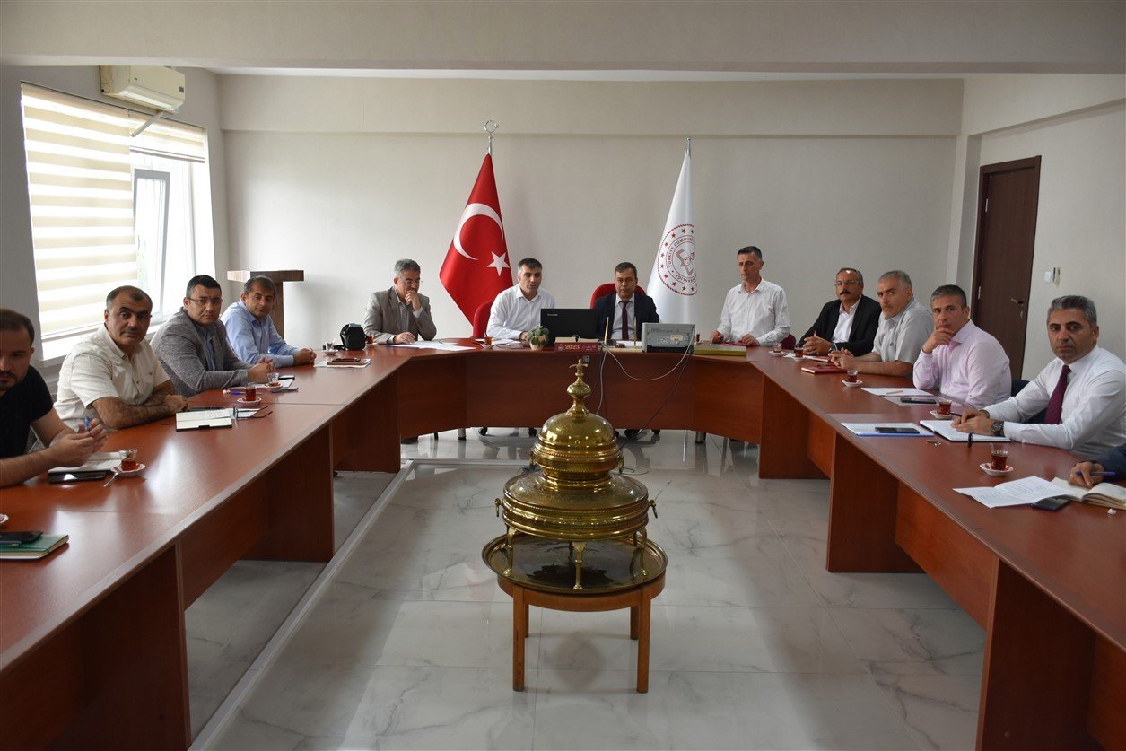 Sene sonu “İlçe Millî Eğitim Müdürler Kurulu Toplantısı” yapıldı