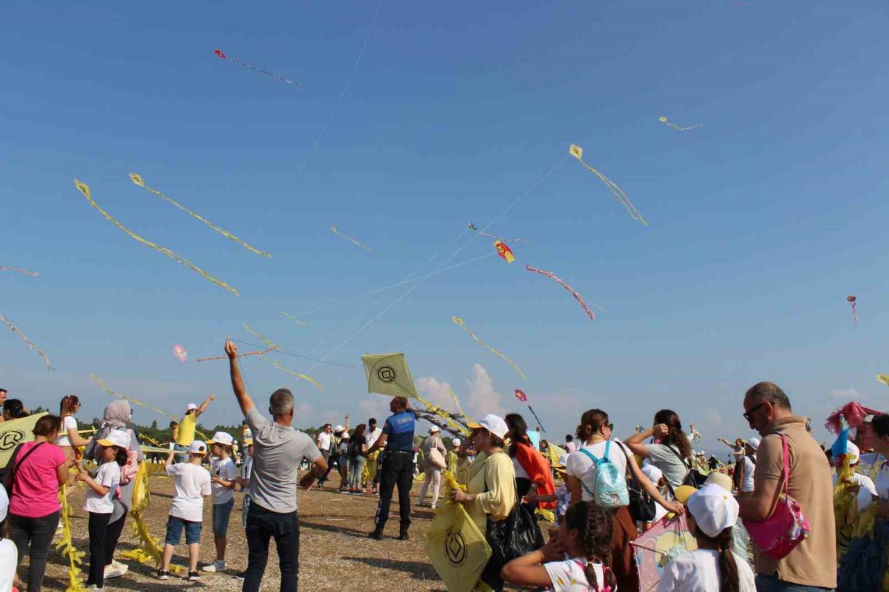 Bergama’nın UNESCO yıldönümü, uçurtmalarla kutlandı