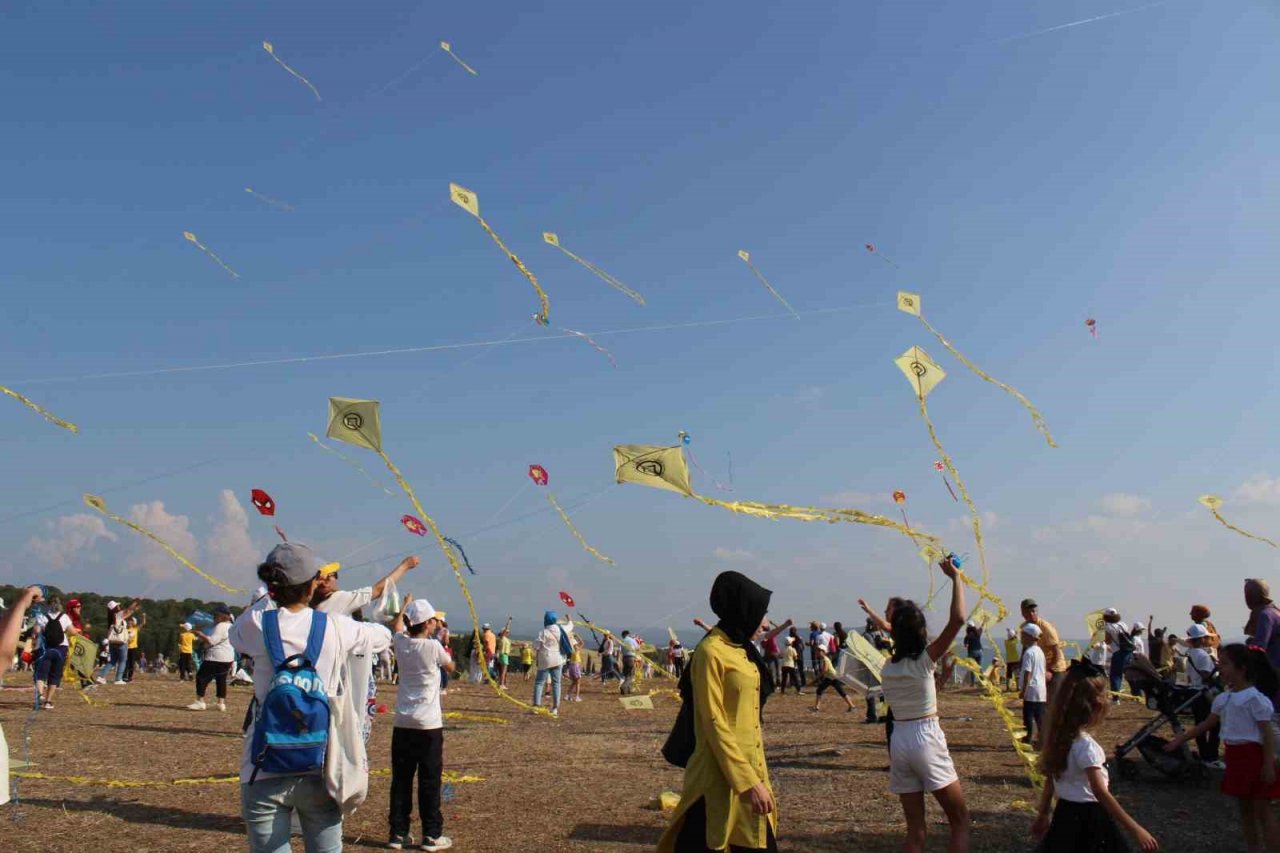 Bergama’nın UNESCO yıldönümü, uçurtmalarla kutlandı