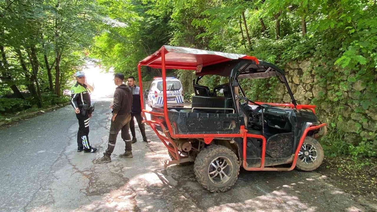 Freni tutmayan ATV kazaya sebep oldu: 4 kişi yaralandı