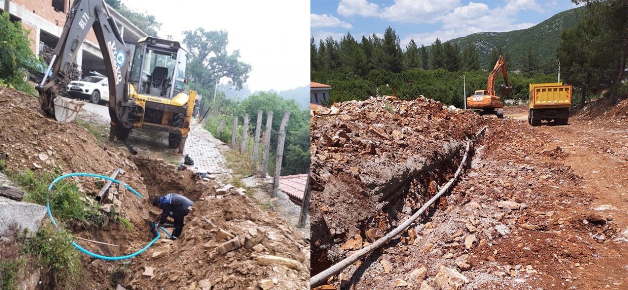 MUSKİ kırsal mahallelerde çalışmalarını sürdürüyor