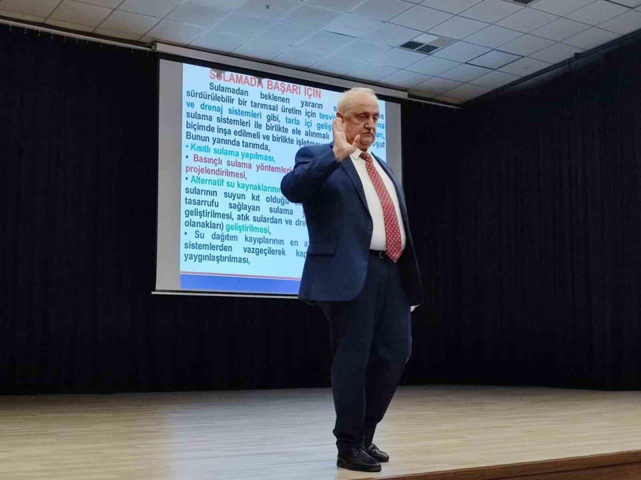 Prof. Dr. Demir: "Temmuz ayından itibaren ciddi anlamda kuraklık riski var"