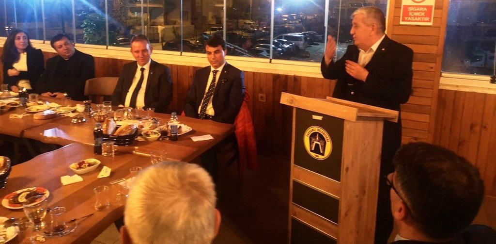 Tavşanlı MYO ve TUBİF TTSO’nun toplantısına katıldı