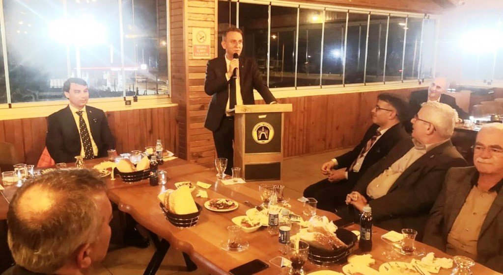 Tavşanlı MYO ve TUBİF TTSO’nun toplantısına katıldı