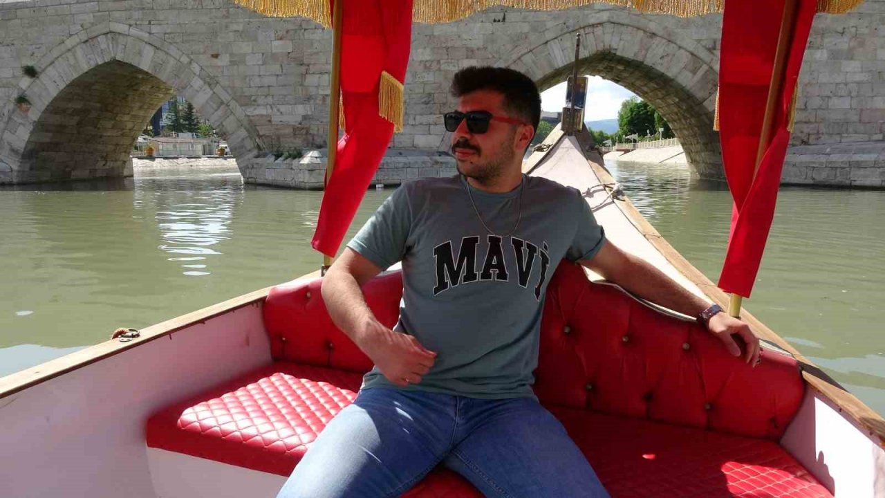 Kanal Tokat ve Osmanlı kayıkları yoğun ilgi görüyor