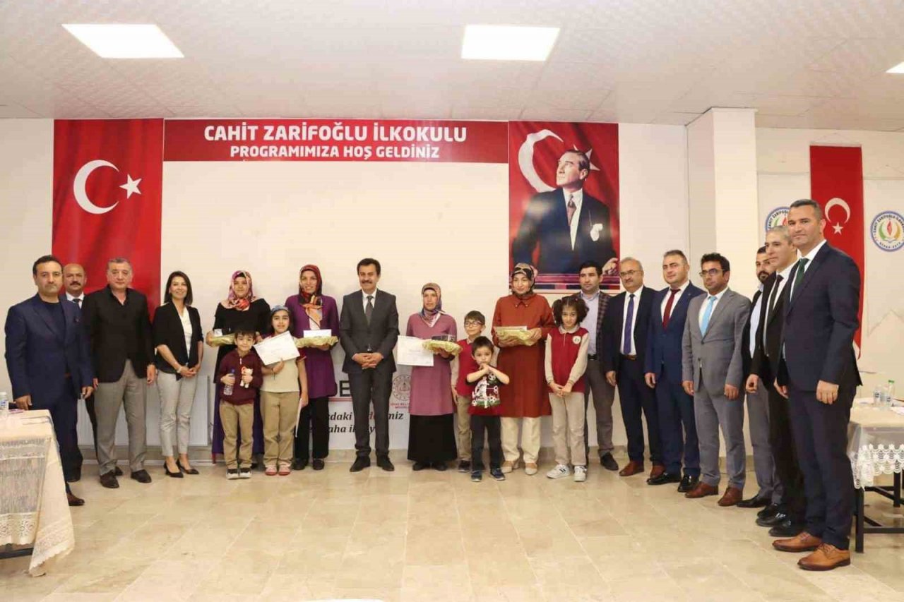 Veliler yarışmada ter döktü