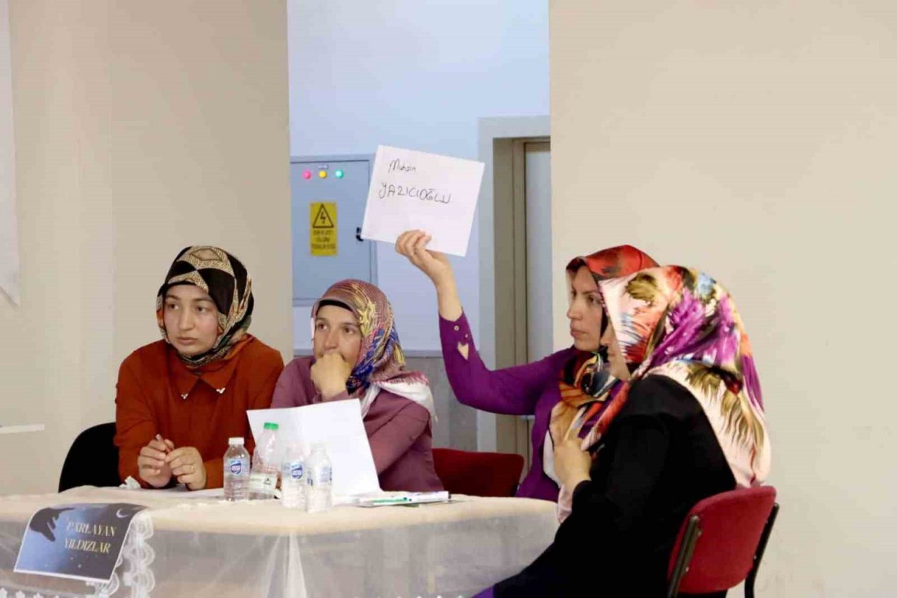 Veliler yarışmada ter döktü