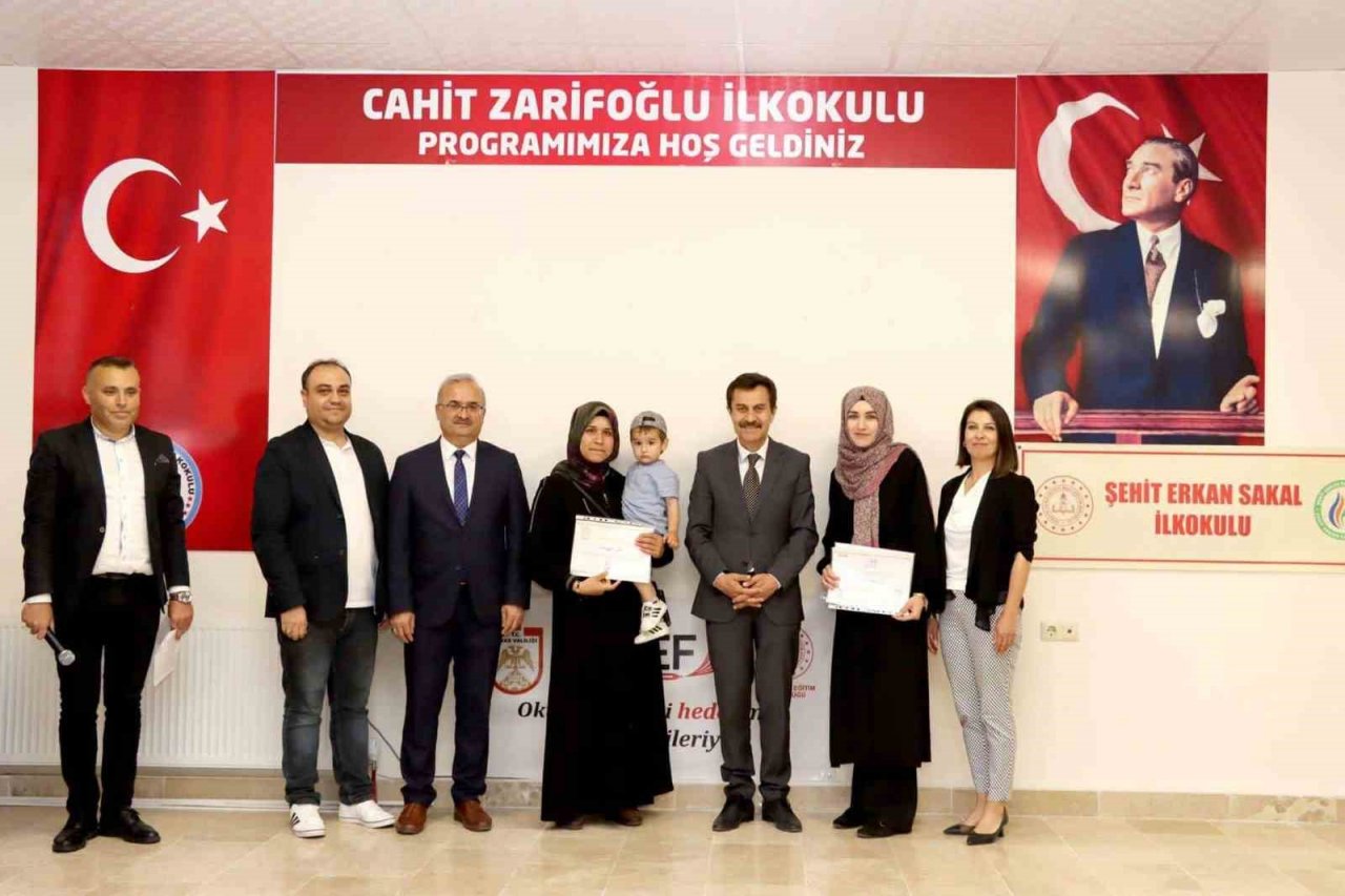 Veliler yarışmada ter döktü