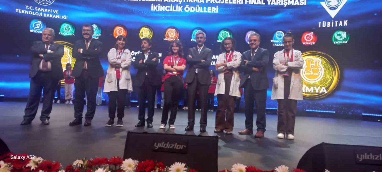 TÜBİTAK yarışmasında Erzurum’u gururlandırdılar