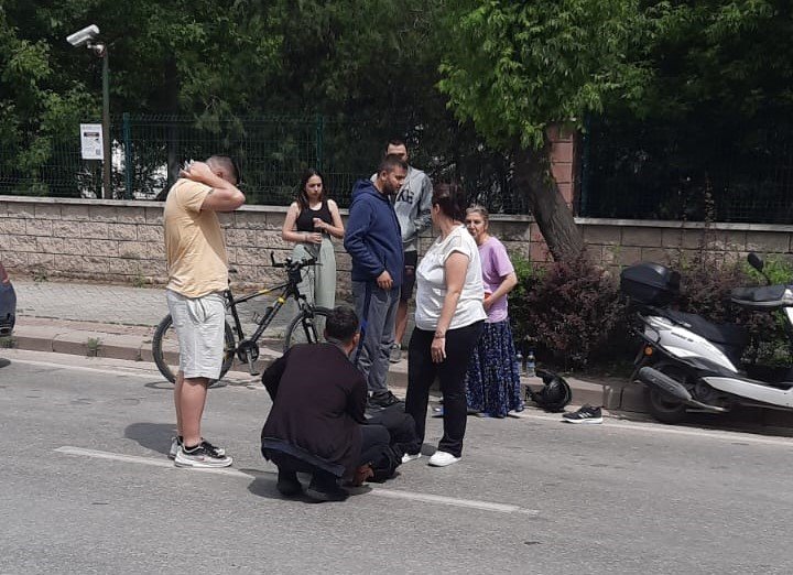 Eskişehir’de hatalı dönüş kaza getirdi: 1 yaralı