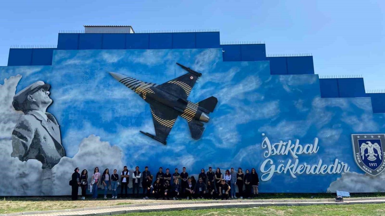 Geleceğin havacılarından teknik gezi