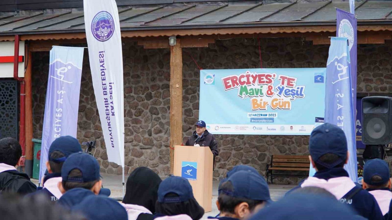 Erciyes’te 5 Ton Çöp Toplandı