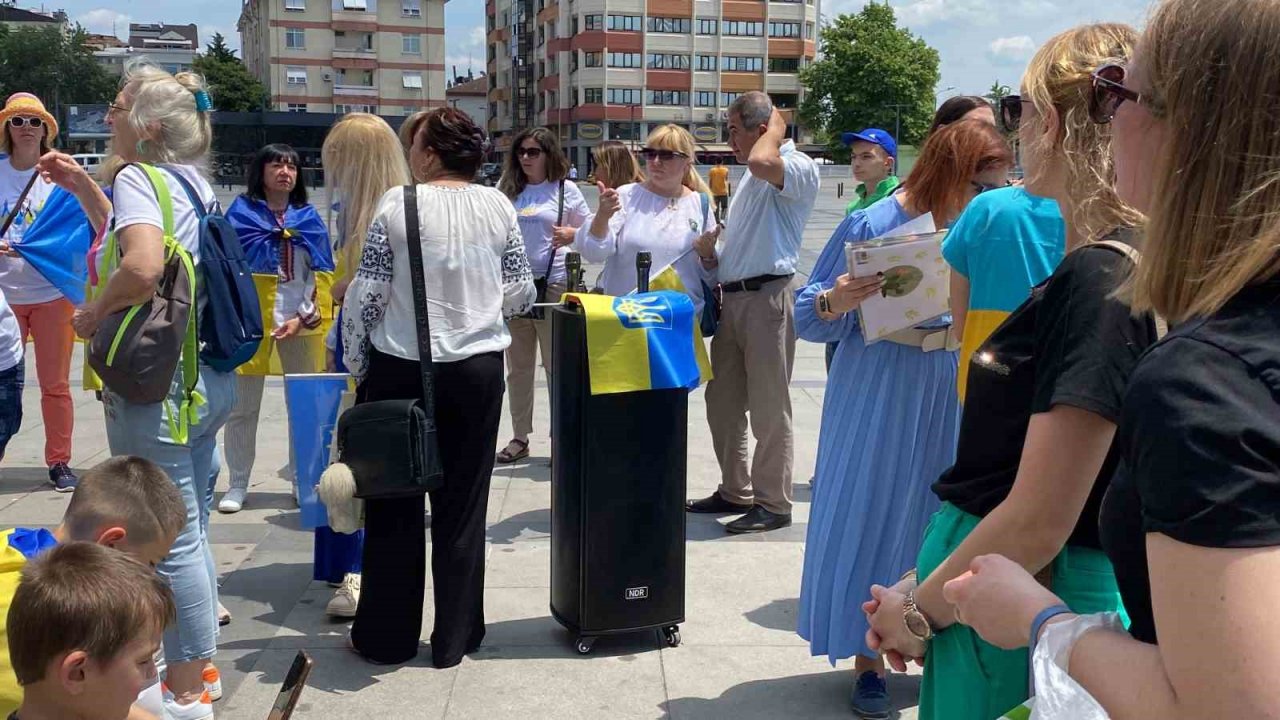 Ukraynalılar ülkelerindeki hidroelektrik santralinin vurulmasına sessiz kalmadı