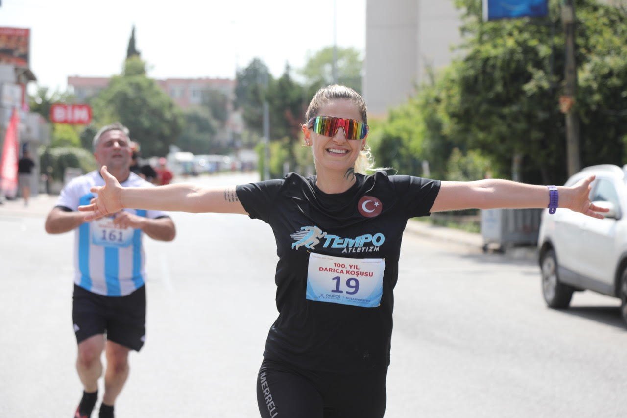 100. Yıl Darıca Koşusu, 600 kişinin katılımıyla gerçekleşti