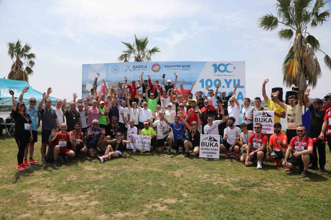 100. Yıl Darıca Koşusu, 600 kişinin katılımıyla gerçekleşti