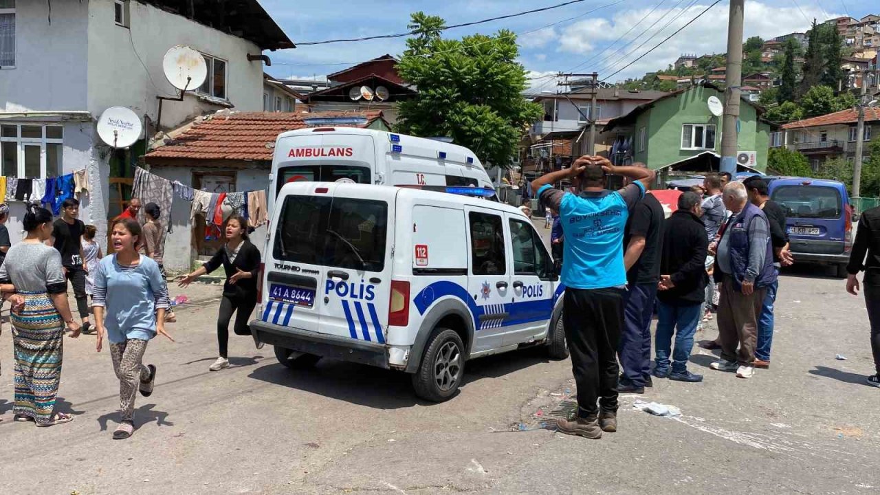 Çatıya çıkarken merdivenden düşerek yaralandı