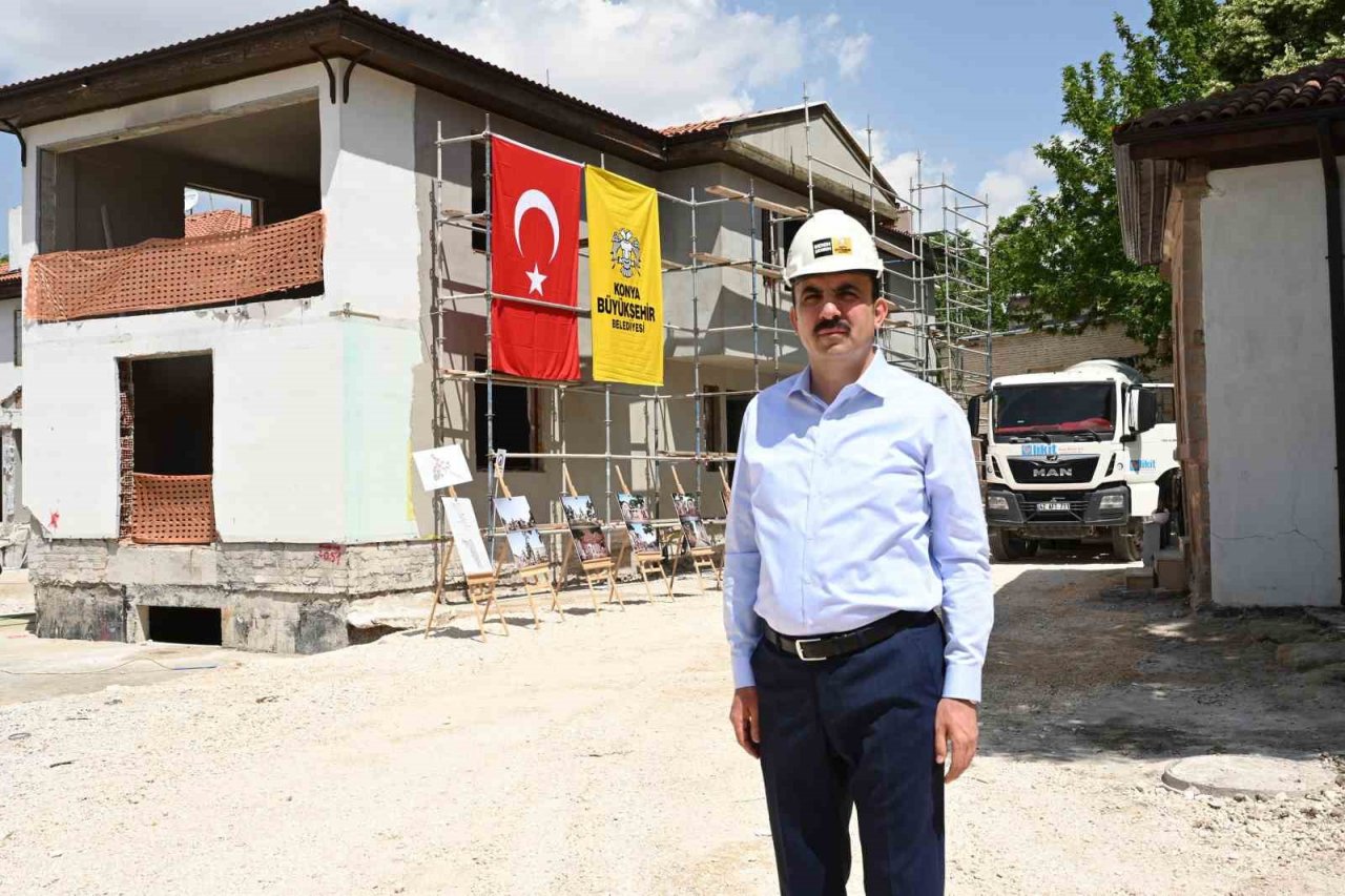 Konya’da tarihi Konya Evleri restore ediliyor
