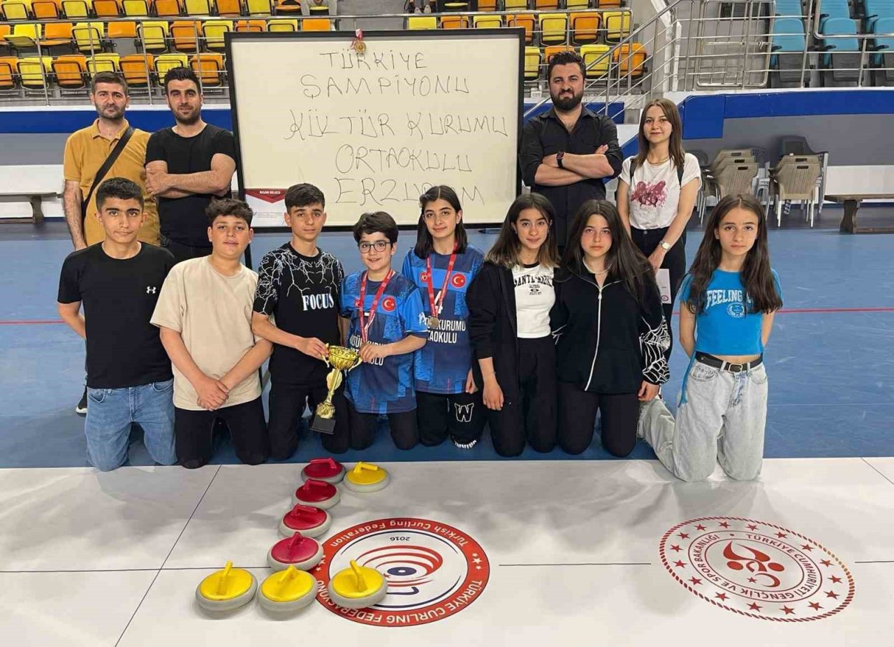 Floor Curling’te şampiyon Erzurum’dan