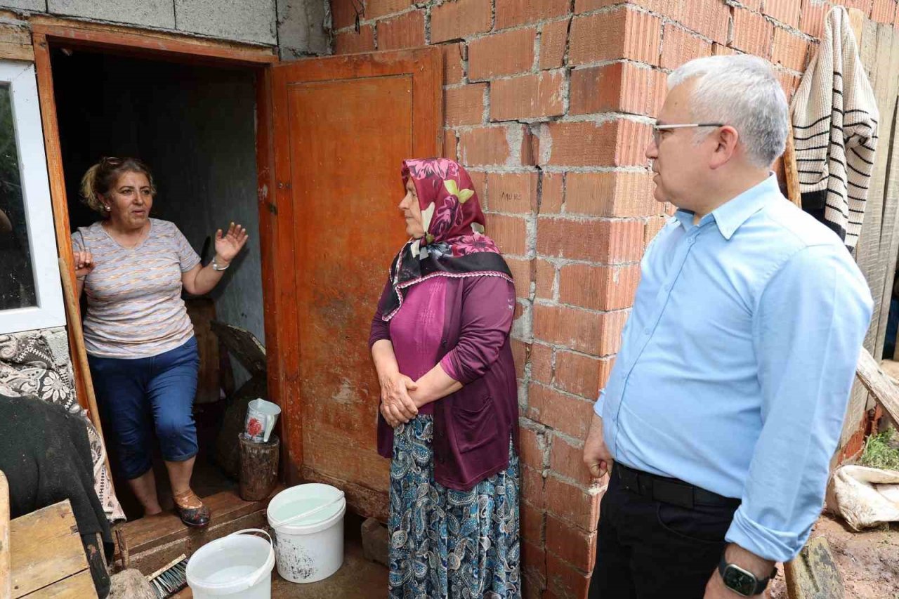 Vali Şimşek: "Selde can kaybının olmaması en büyük tesellimiz"