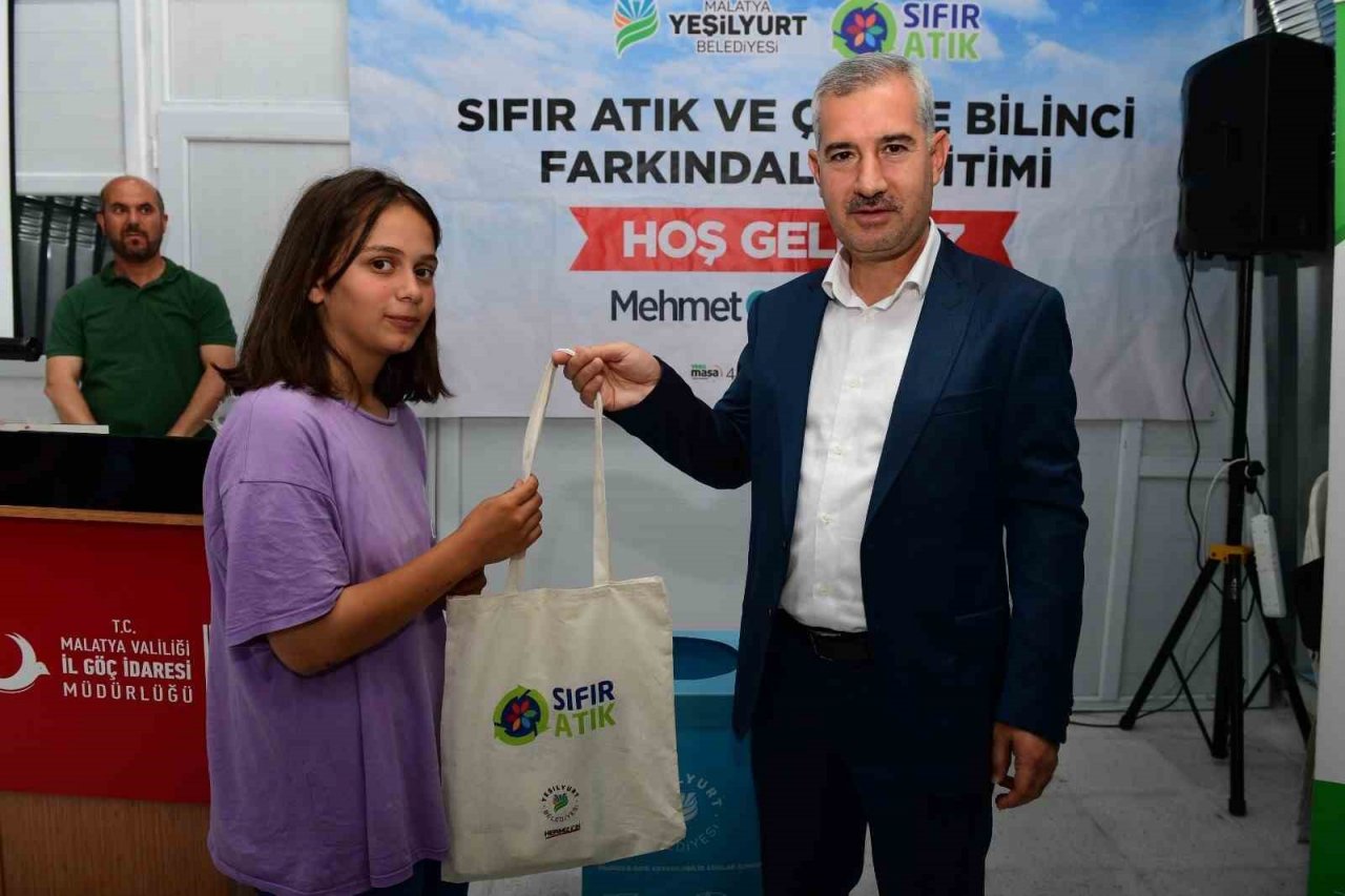 Yeşilyurt Belediyesi’nden Sıfır atık ve çevre bilinci programı