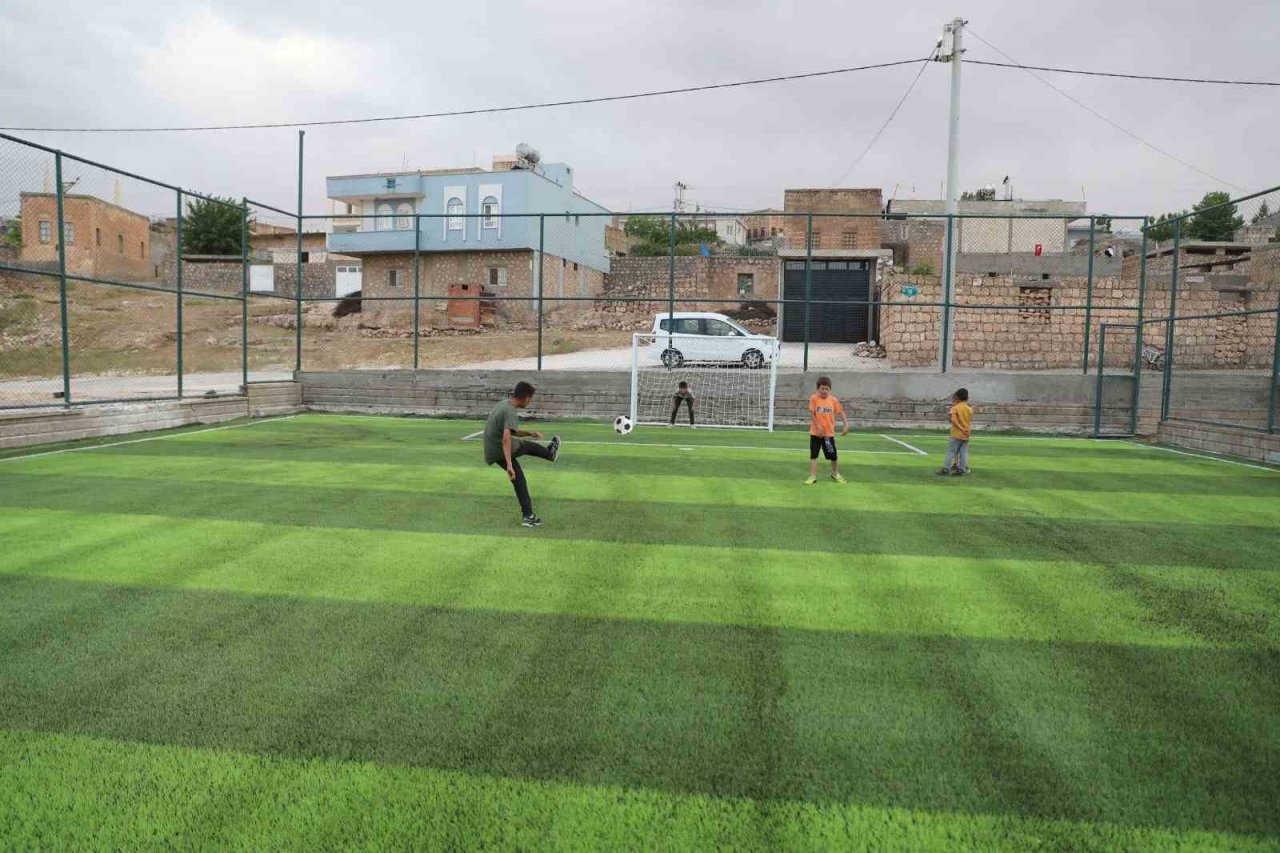 Mardin’de yarım bırakılan spor alanları tamamlandı