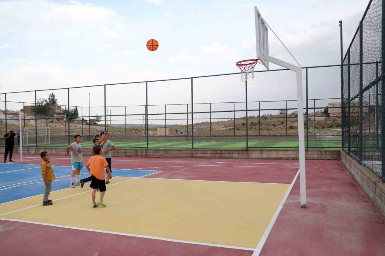 Mardin’de yarım bırakılan spor alanları tamamlandı