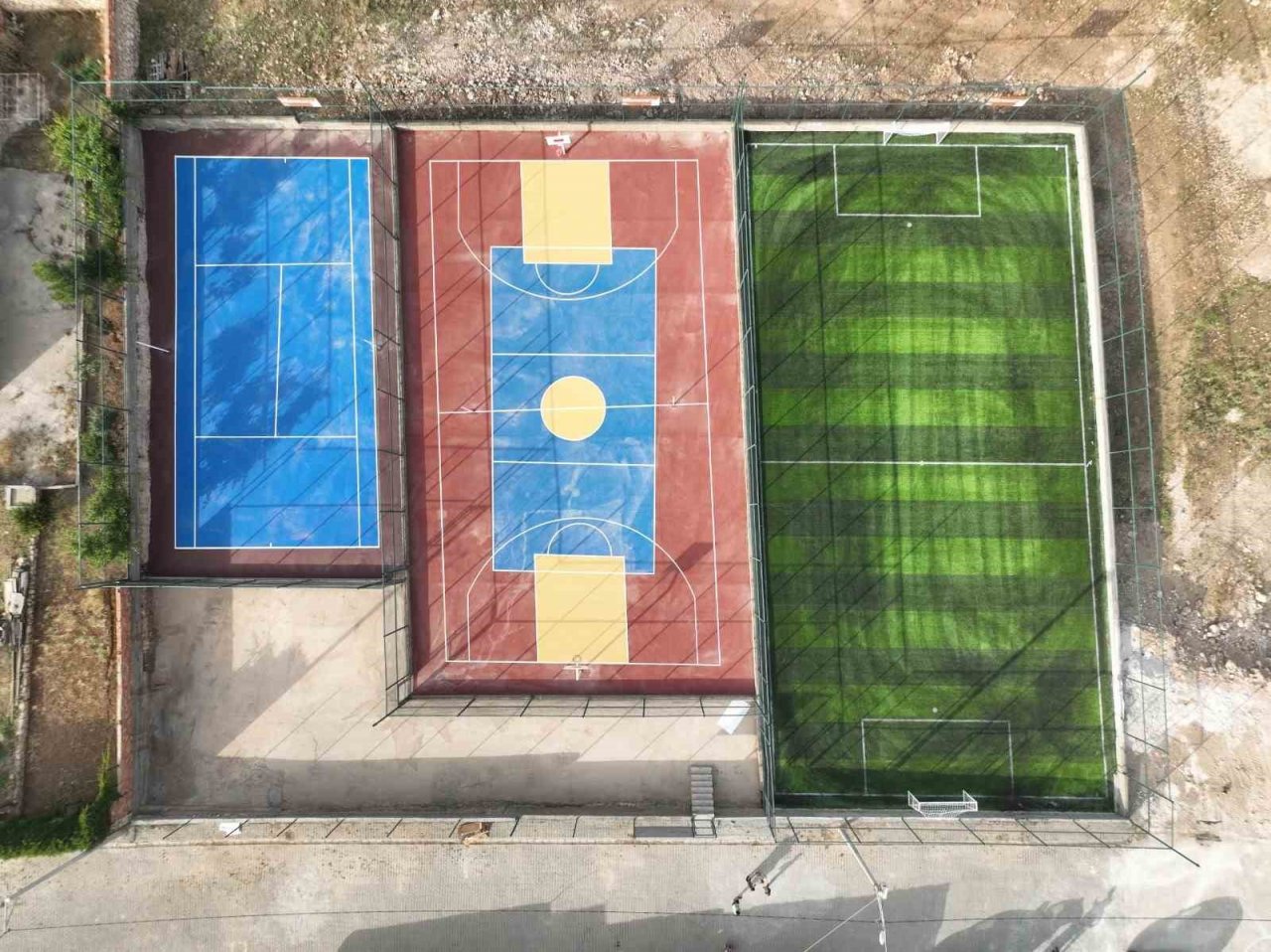 Mardin’de yarım bırakılan spor alanları tamamlandı