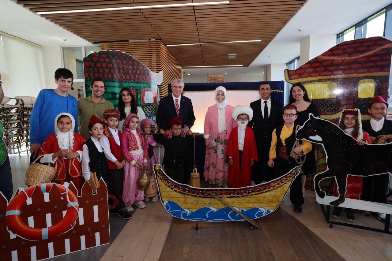 Başkan Yüce, SGM’de öğrencilerin yılsonu heyecanına ortak oldu