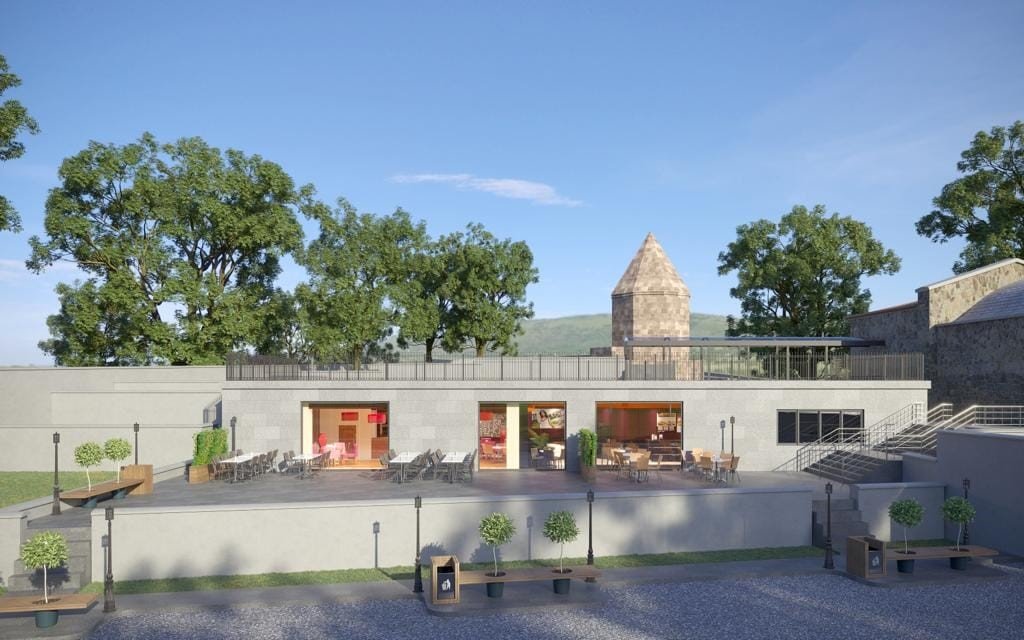 Aksaray Belediyesi II. Kılıçaslan Köşkü yakınına sosyal tesis inşa ediyor