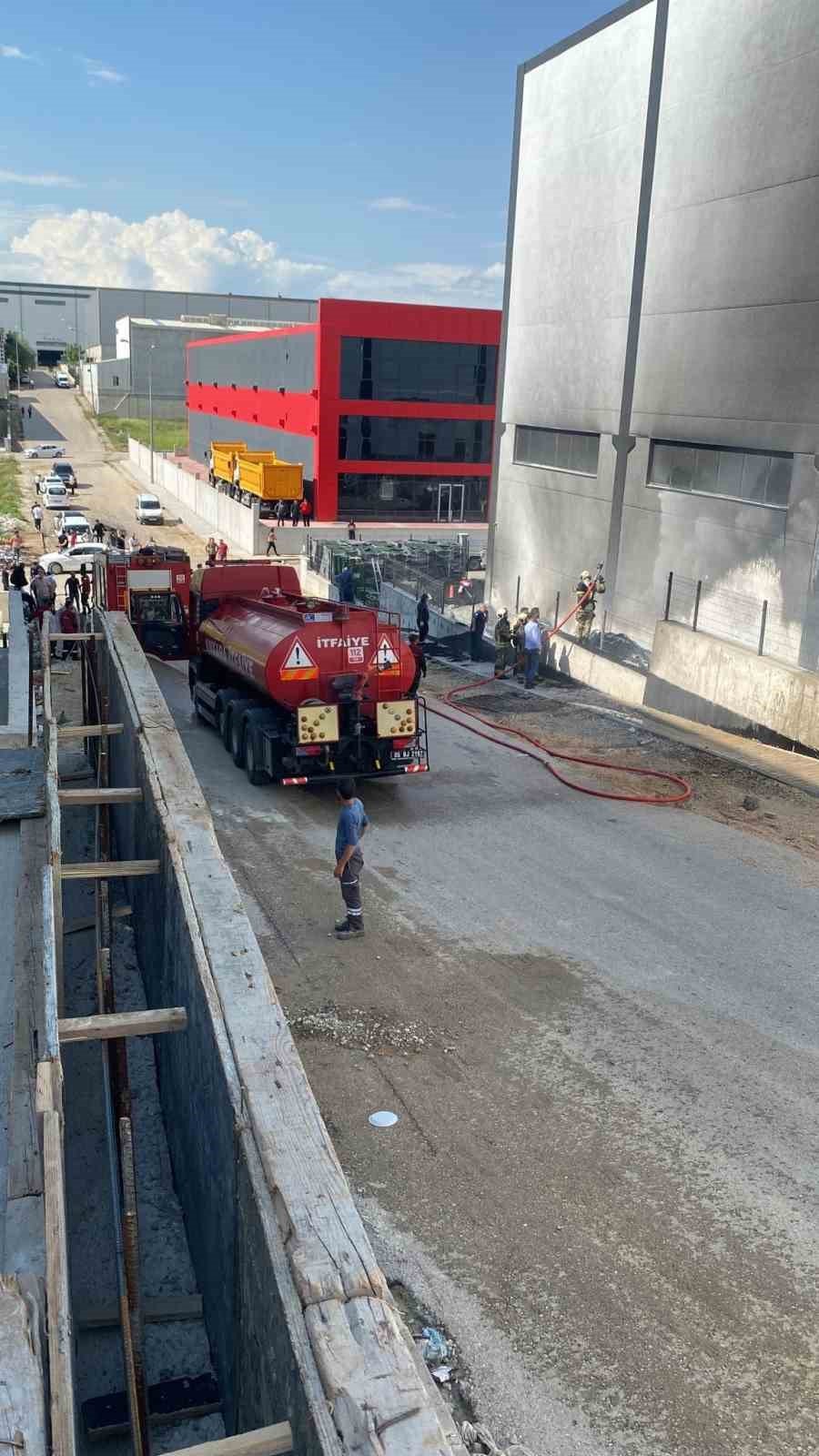 Başkentte korkutan yangın