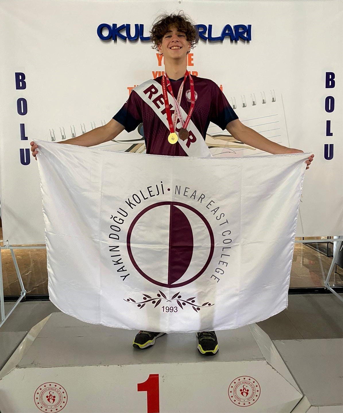 Barkan Can Aykut, yüzmede Türkiye birincisi oldu