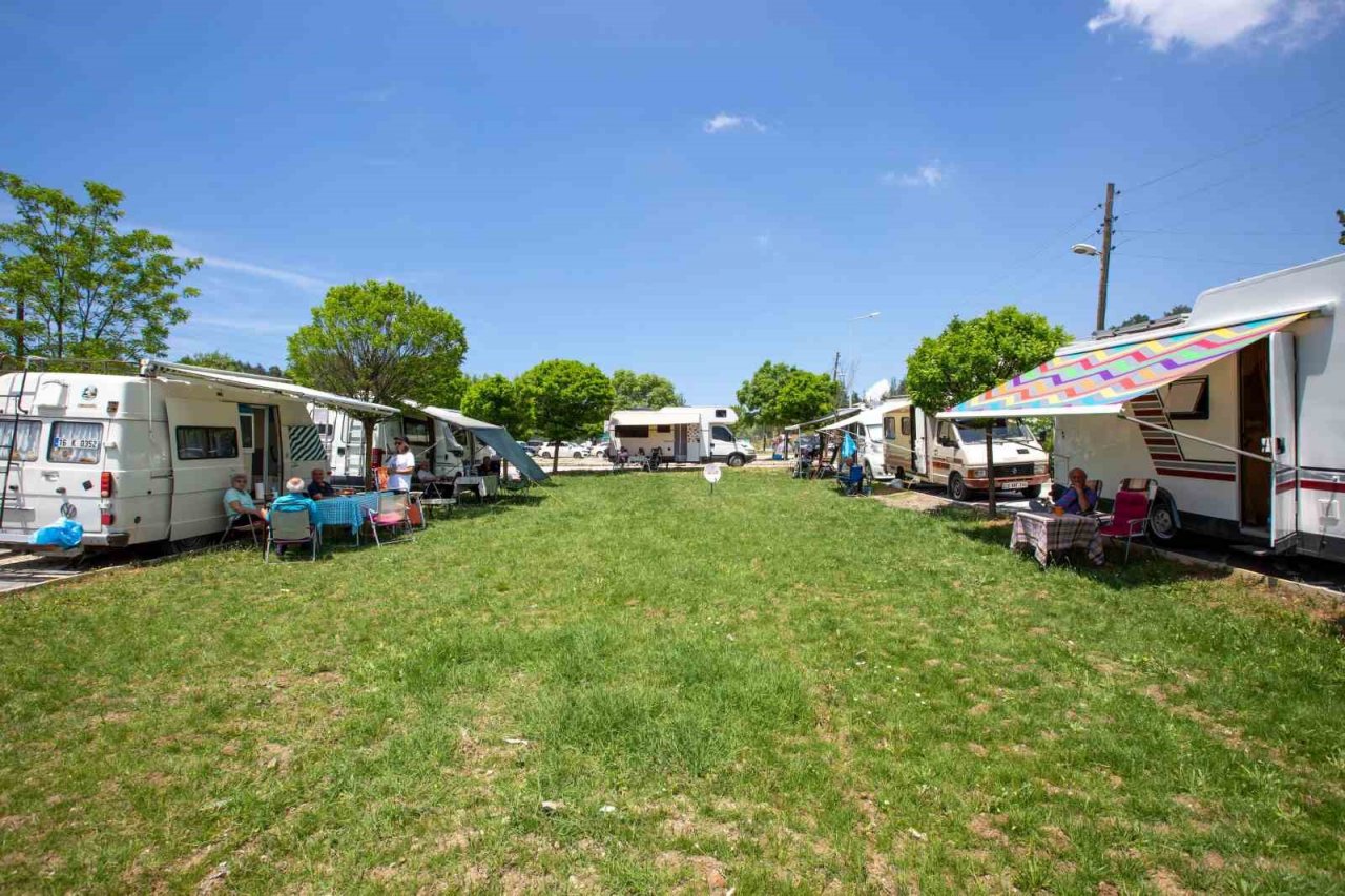 Karavan tutkunları Harmancık’ta buluştu