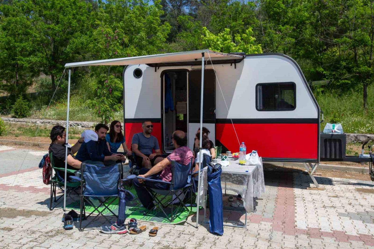Karavan tutkunları Harmancık’ta buluştu