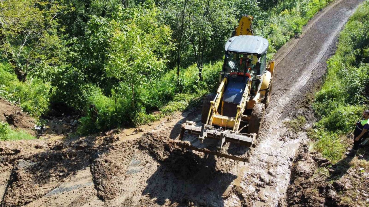 Başkan Sandıkçı: “Heyelanları ve heyelan risklerini ortadan kaldırıyoruz”