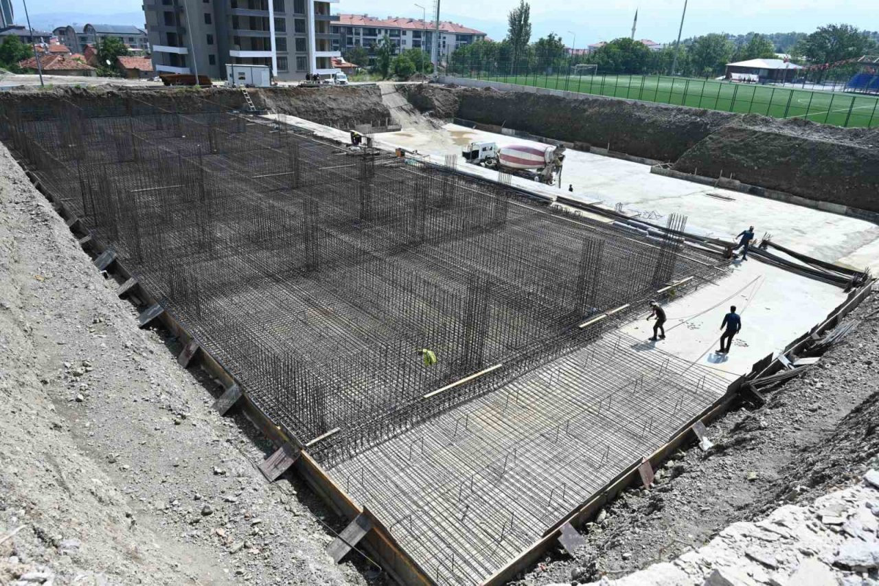 Engelsiz Gençlik ve Yaşam Merkezinde inşaat çalışmaları sürüyor