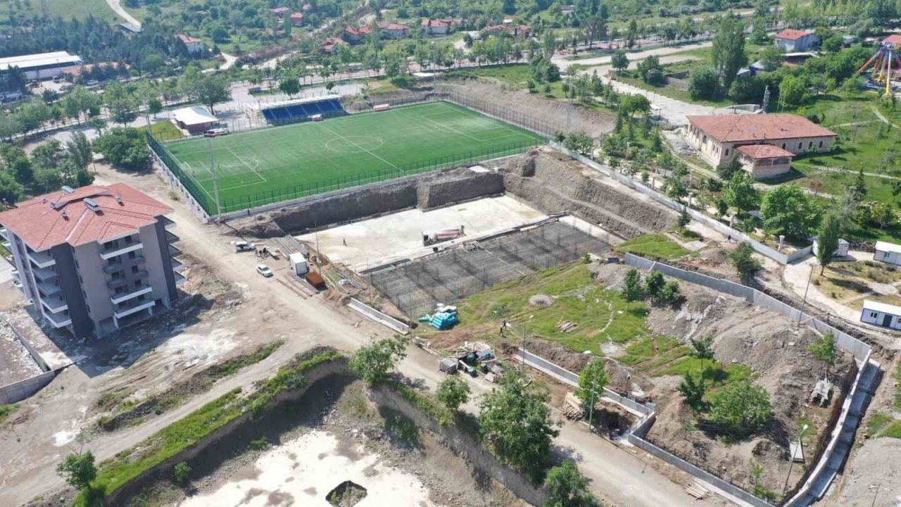 Engelsiz Gençlik ve Yaşam Merkezinde inşaat çalışmaları sürüyor