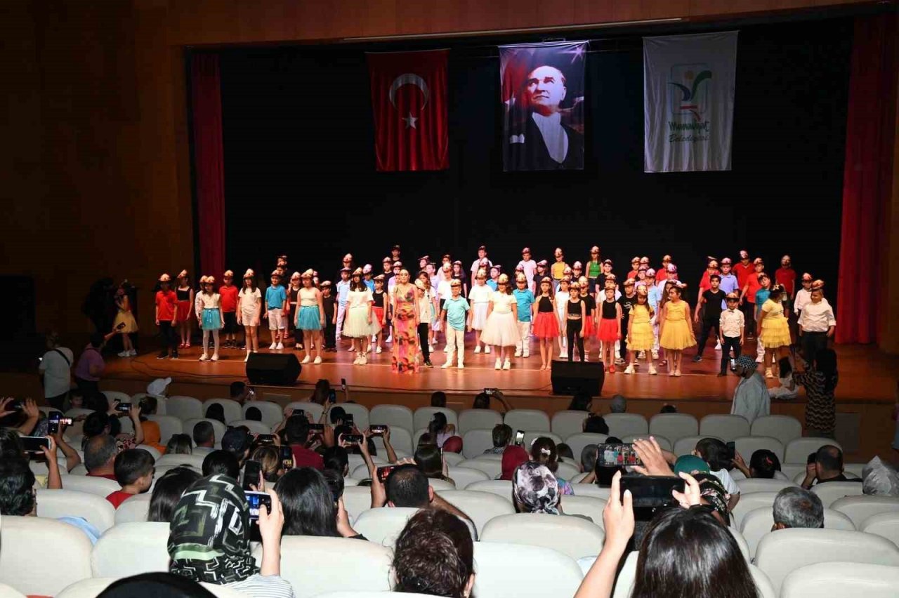 Çocuk kültür Merkezi’nden yıl sonu kutlaması