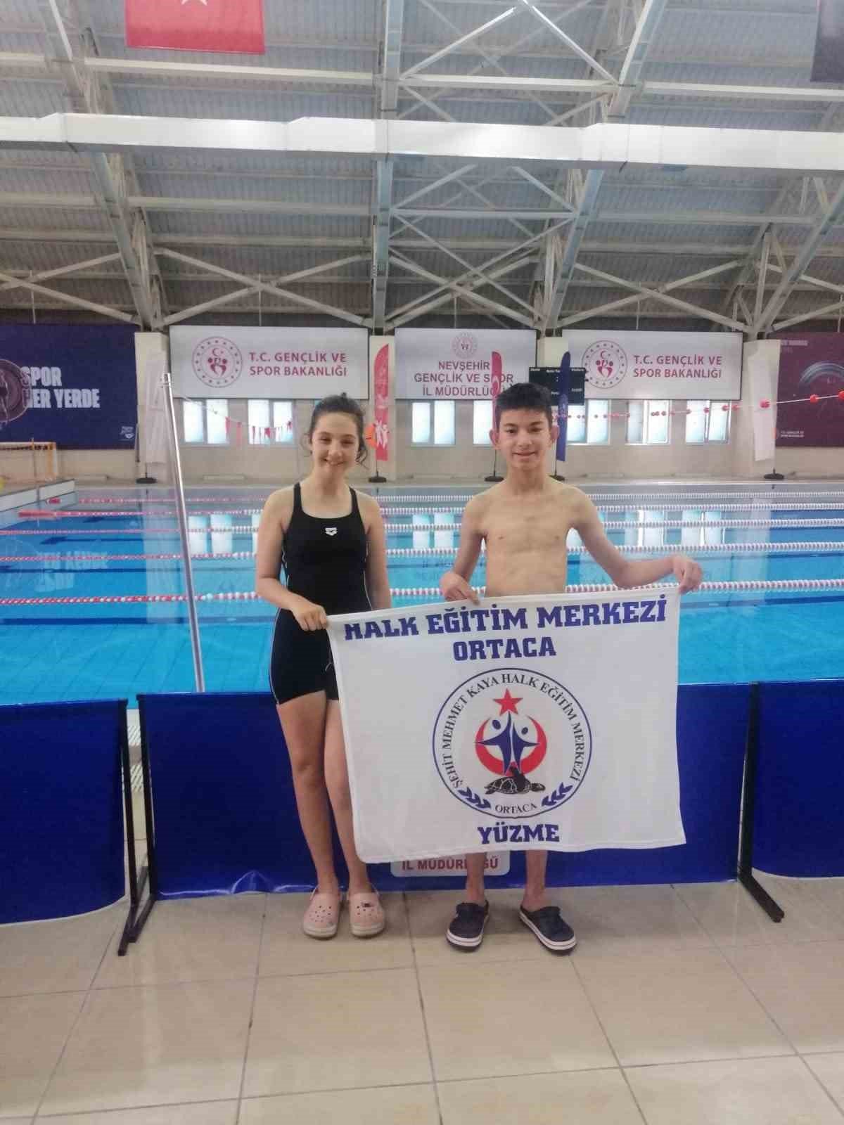 Özel sporcular, kulaçlarıyla Muğla’ya şampiyonluk getirdi