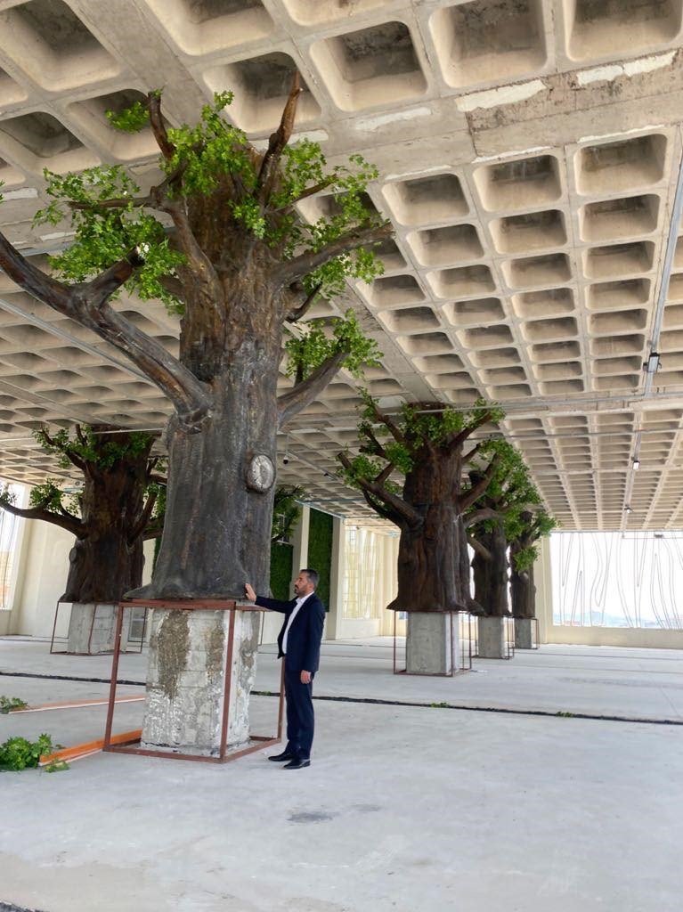 Pursaklar Kapalı Pazar Alanı ve Ticaret Merkezi’nde sona doğru,