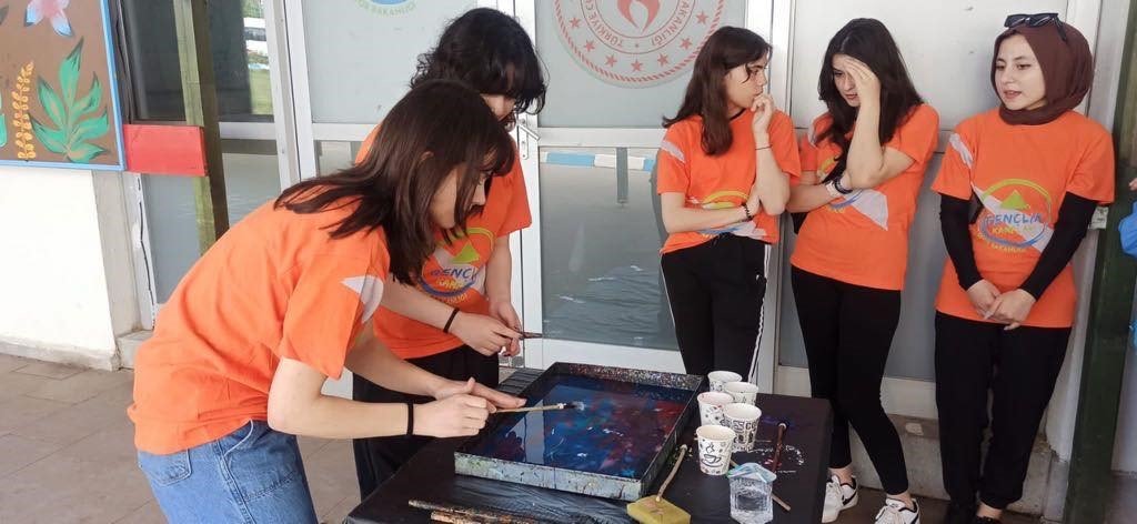 Pursaklar’ın gençleri gençlik kampında