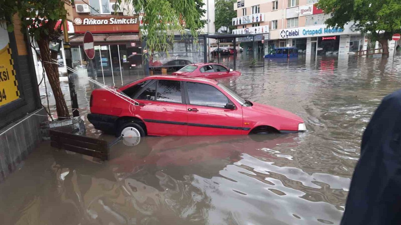 Başkent’te tekne bağlar gibi araba bağladılar