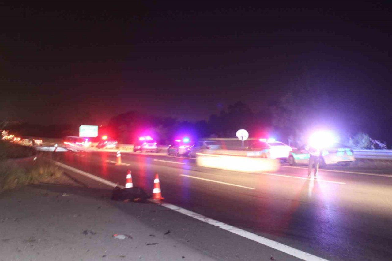 TEM Otoyolu’nda feci kaza: 1 ölü