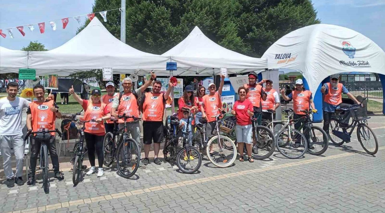 Yalova TEMA’dan “Arabadan in bisiklete bin” çağrısı