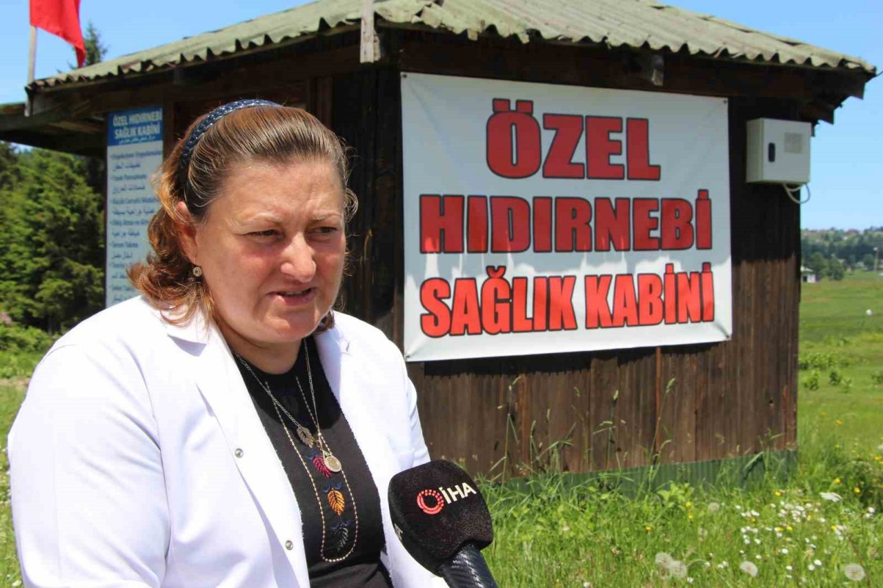 Babasını kaybettiği yaylada hastalara şifa oluyor