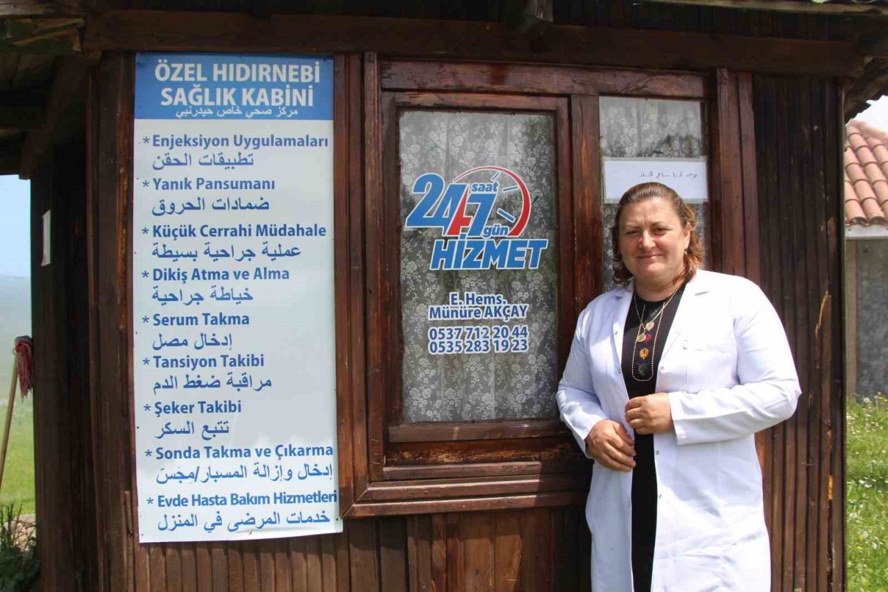 Babasını kaybettiği yaylada hastalara şifa oluyor