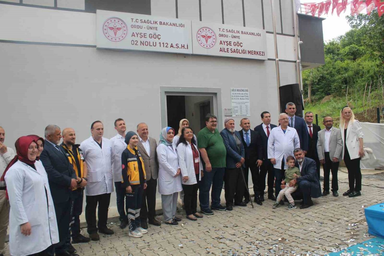 Ünye’ye Aile Sağlığı Merkezi ve 112 İstasyonu