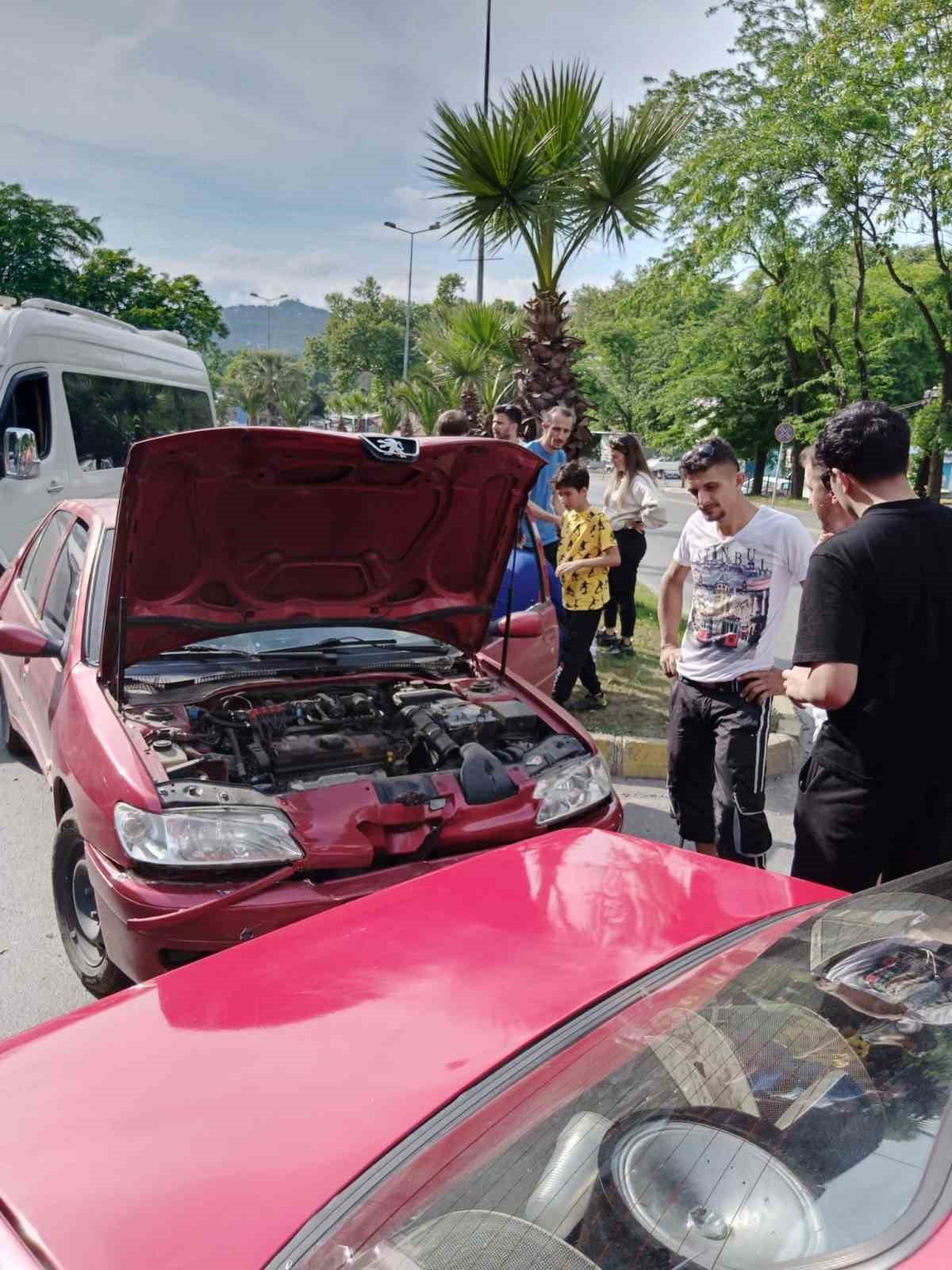 Kdz. Ereğli’de zincirleme kaza