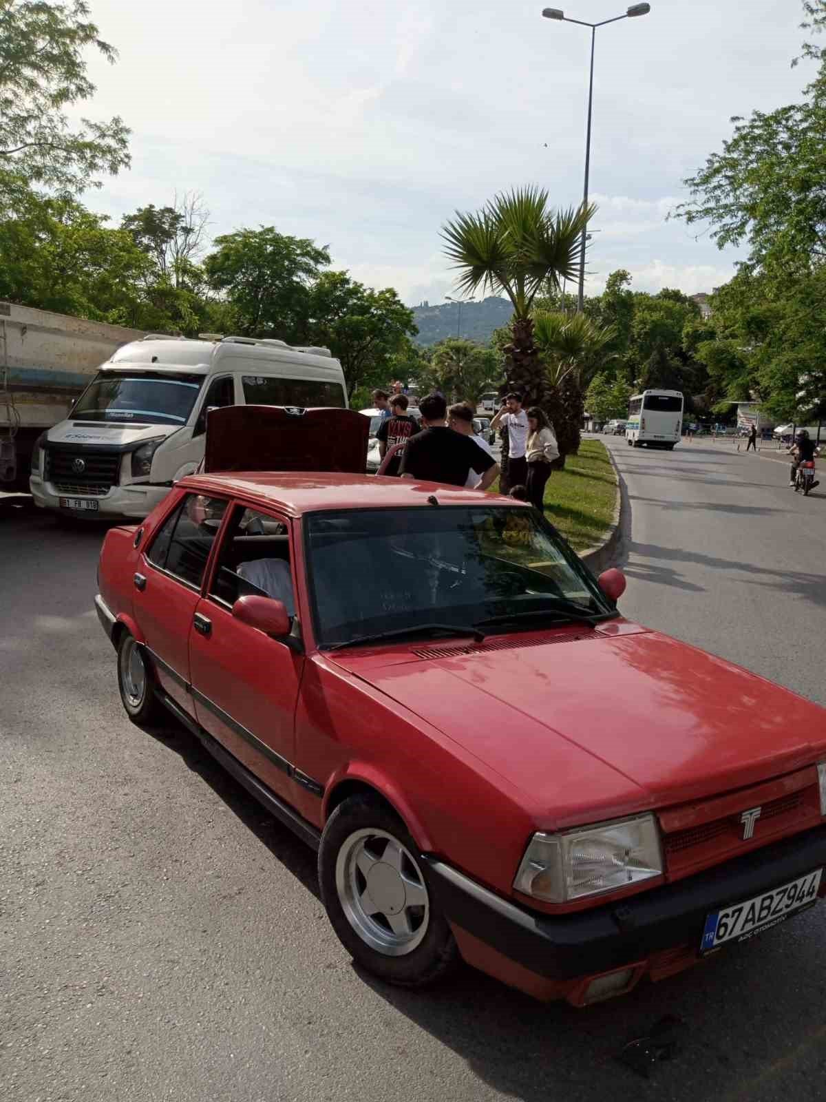 Kdz. Ereğli’de zincirleme kaza